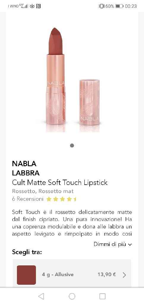 Rossetto color mattone 🧱 - 1