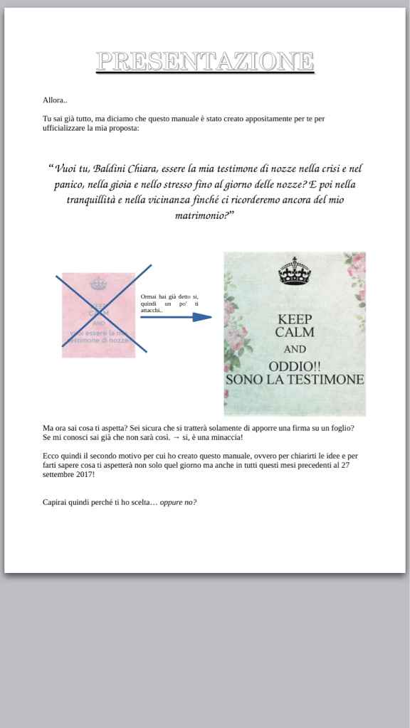 Ecco il mio manuale della perfetta testimone di nozze!!!! - 8