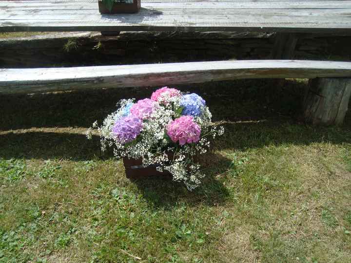 Bouquet di ortensie per la sposa: lo sceglieresti? 💙 - 2