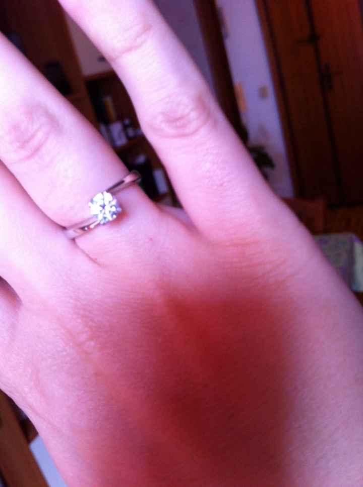 I vostri anelli di fidanzamento: vogliamo vederli! - 1