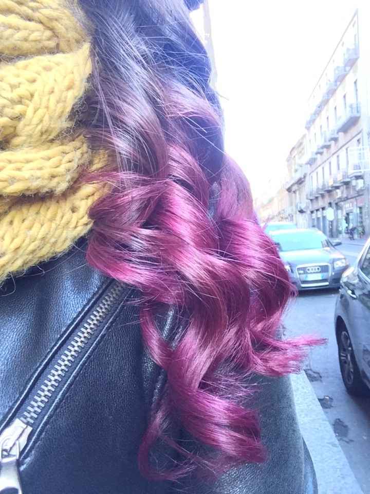 Di che colore avete i capelli?qualche sposina pazza con capelli colorati c'è? - 1