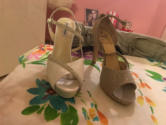 Indecisione scarpe sposa - 2