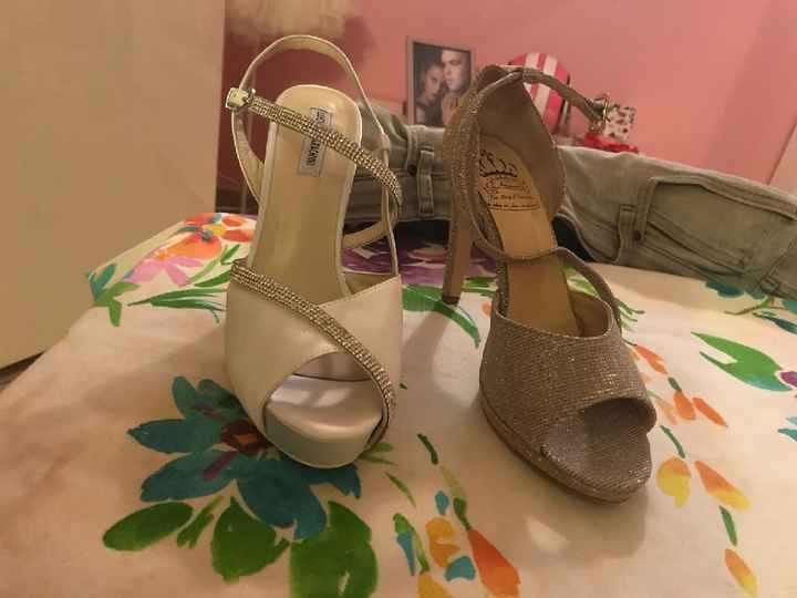 Indecisione scarpe sposa - 2