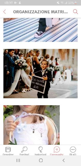 Paggetto e damigelle "arriva la sposa" 2