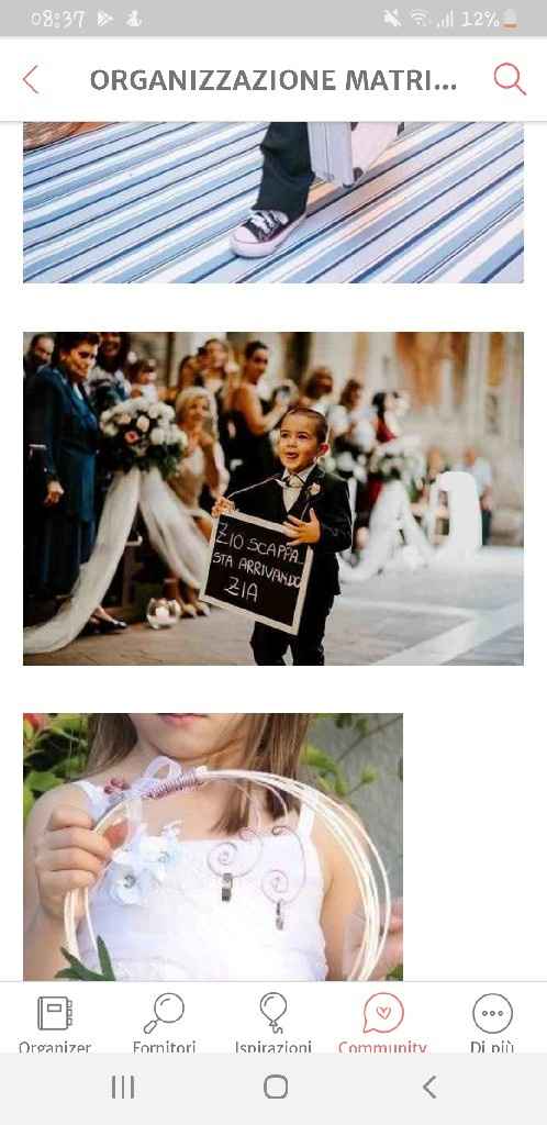 Paggetto e damigelle "arriva la sposa" - 1