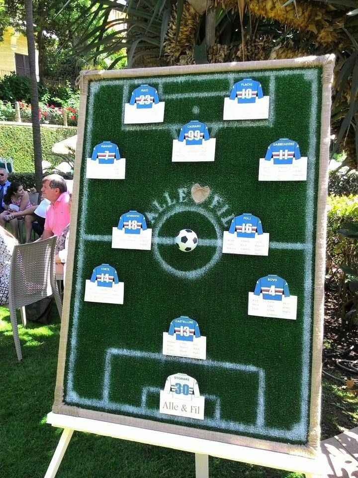 Tableau mariage tema sport vari - 1