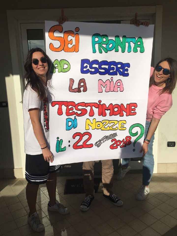  Come dire ai testimoni che faranno i testimoni!! - 1