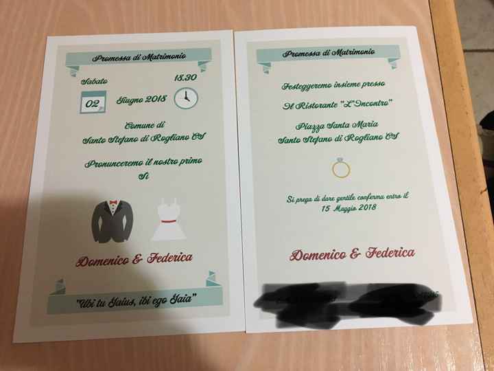 Partecipazioni visitaprint? Mi date un vostro parere sincero.. grazie! - 1