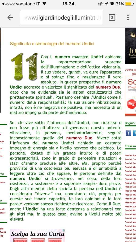 Significato dei numeri - 1