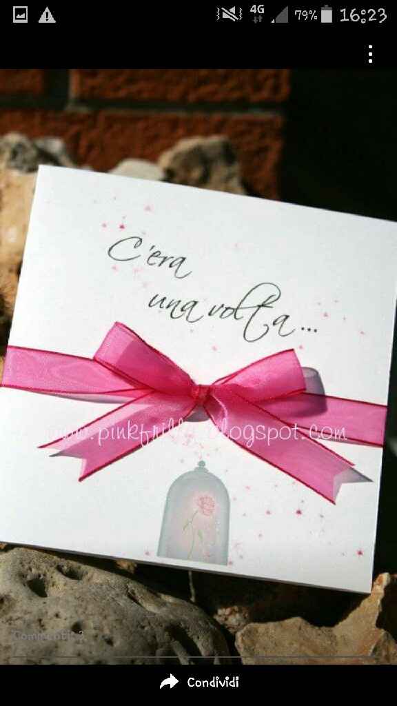 Partecipazioni matrimonio tema favola online.. - 3