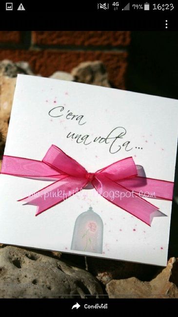 Partecipazioni matrimonio tema favola online.. - 3