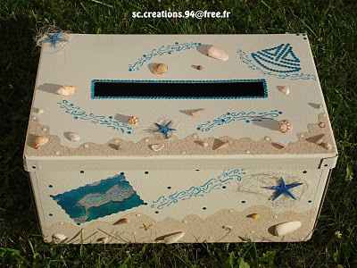 scatola portabusta mare