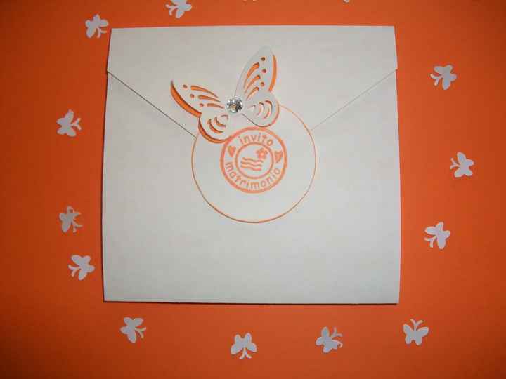 partecipazione arancio