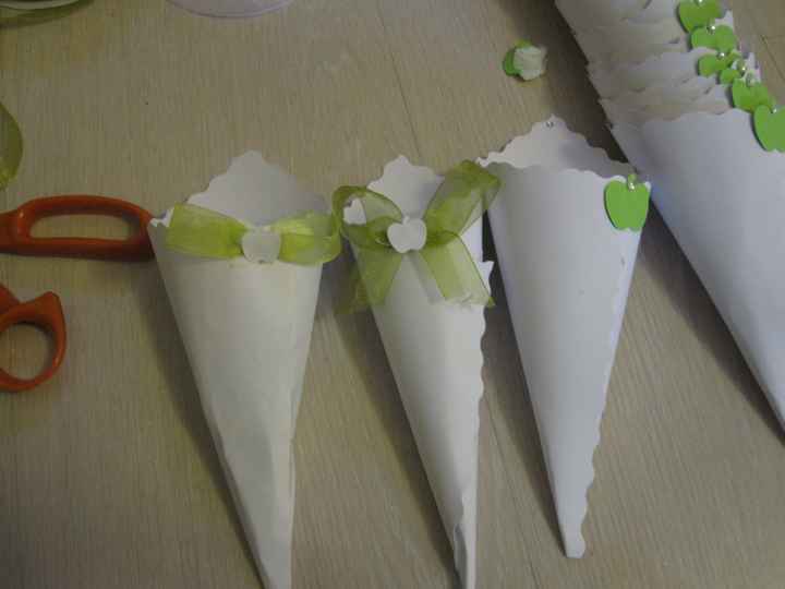 tris di coni a confronto