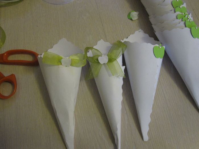 tris di coni a confronto