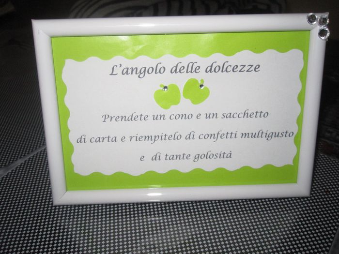 spiegazione confettata e dolciumi
