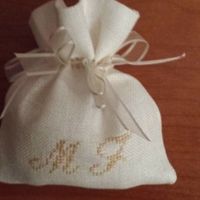 i sacchettini con iniziali