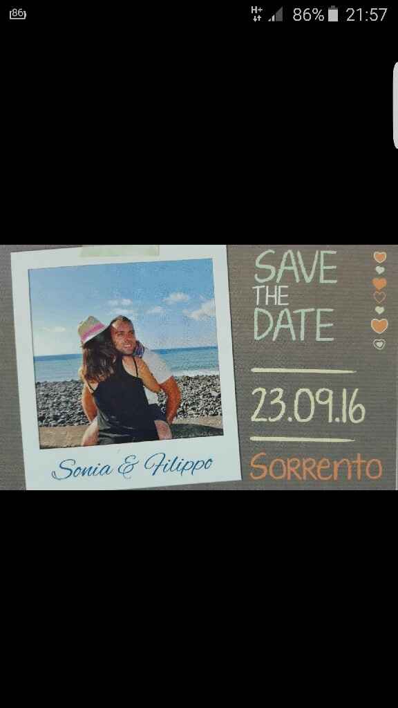 Il save the date è una cosa diversa dalle partecipazioni? - 1