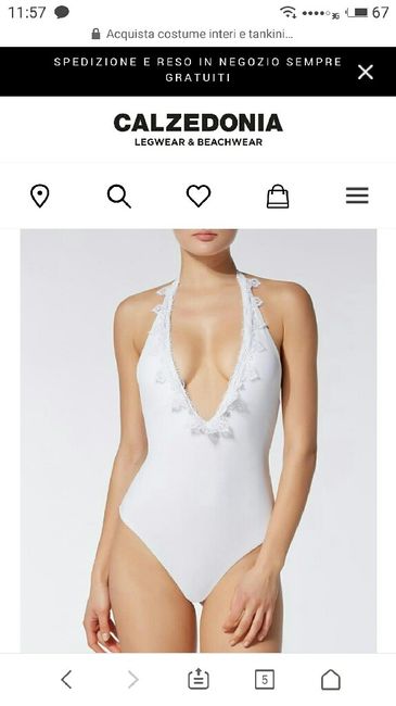 Costume da bagno sposa 2