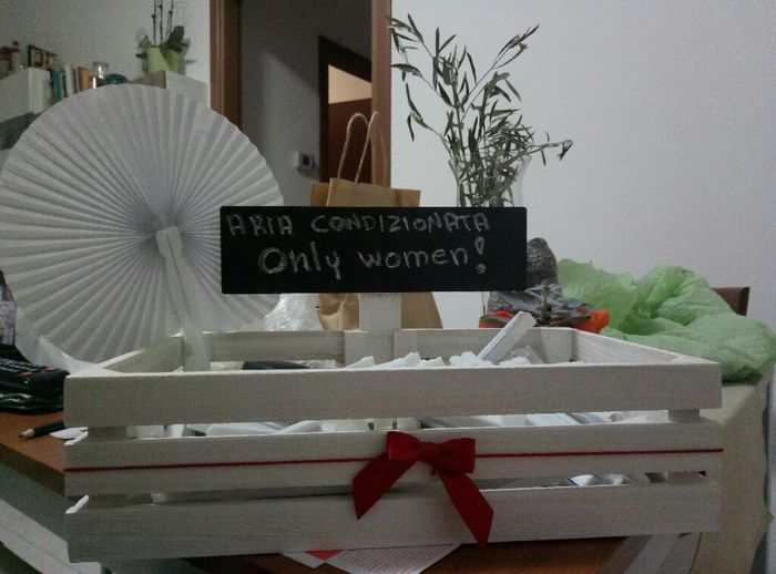 Dove mettere bustine Porta riso e ventagli?? 1