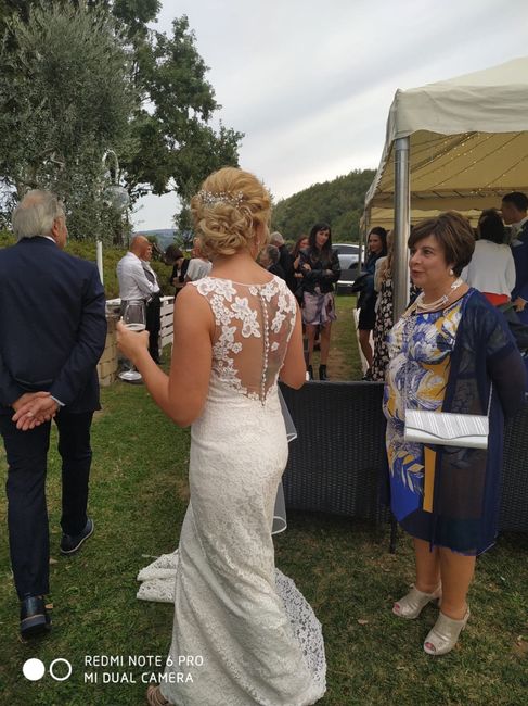 il mio abito da dietro