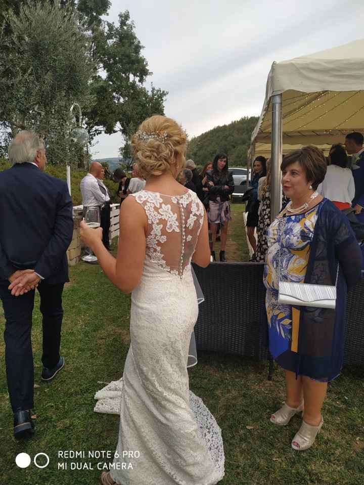 il mio abito da dietro