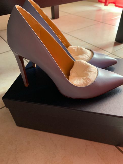 aaa scarpe da sposa blu/azzurre cercasi - 2