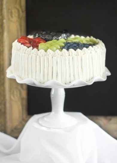 Torta nuziale ad un piano 4