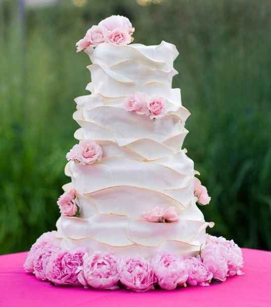 Torta nuziale a piani