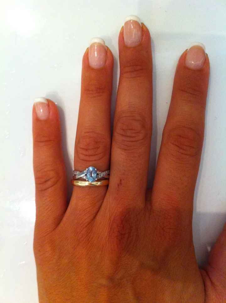 Abbinamento fede +anello fidanzamento postate le vostre foto!!!! - 1