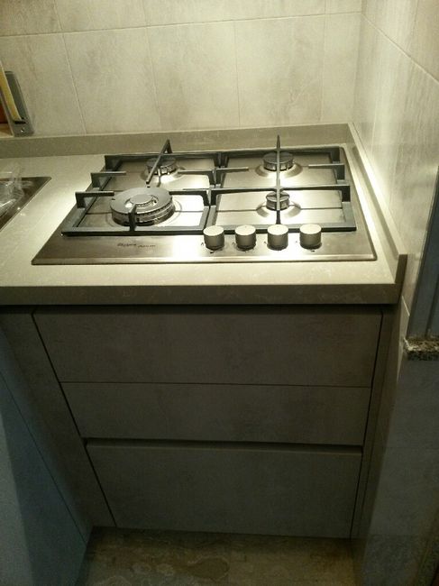 Cucina effetto cemento - 1