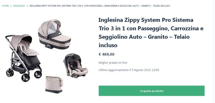 Miglior carrozzina 3 in 1 1