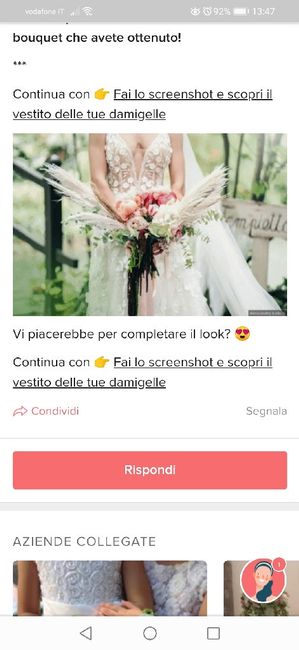 Fai lo screenshot e scopri il tuo bouquet - 1