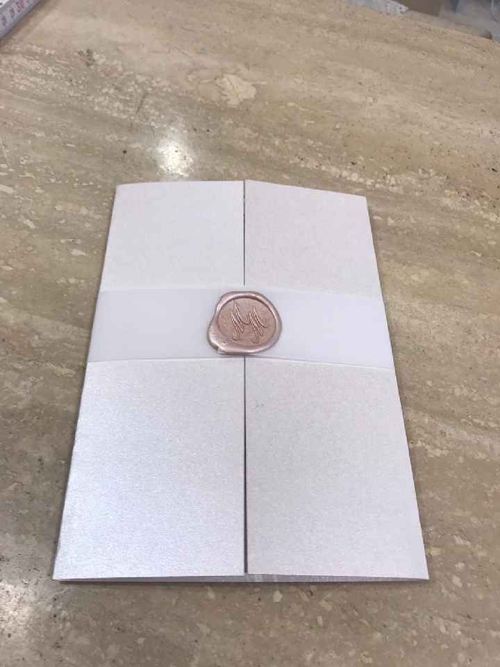 Partecipazioni sigillo cera lacca roma - 1