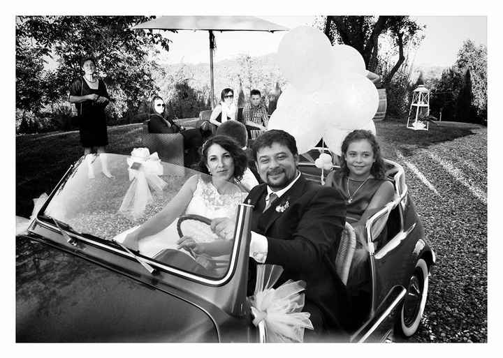 La macchinina del matrimonio