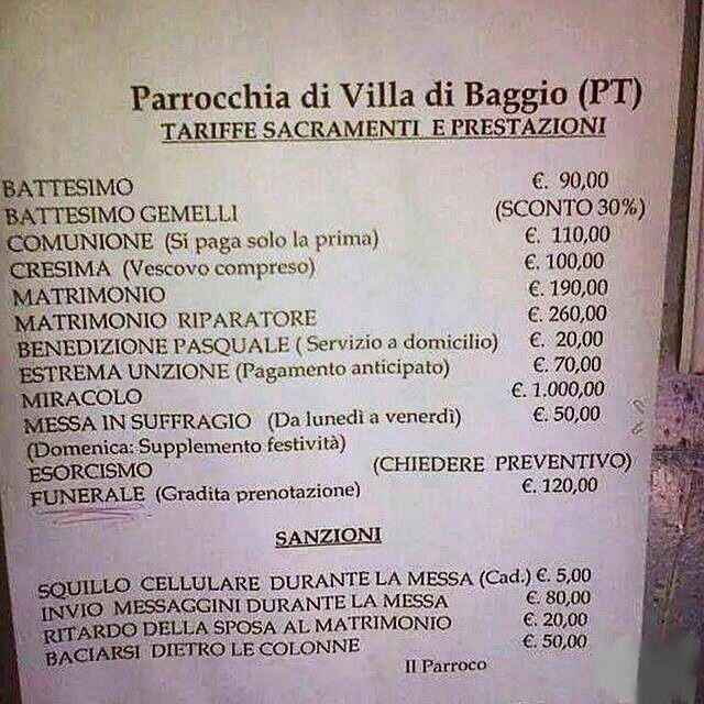 Sposarmi o no in chiesa - 1