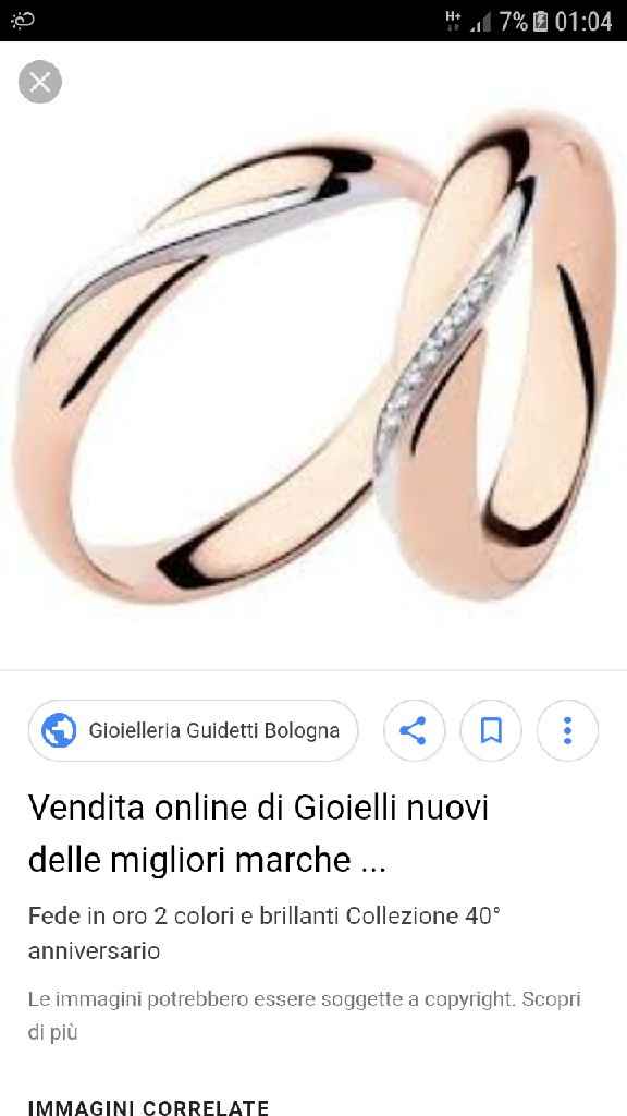 Dove posso trovare queste fedi? - 1