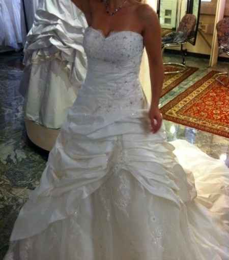 Abito per sposa bassina - 1