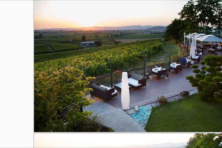 foto fatta alla location di sera