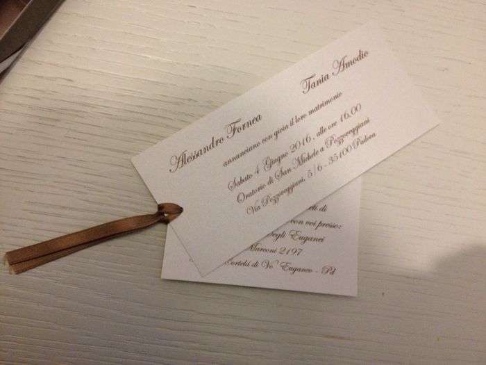 Partecipazioni arrivate - 2