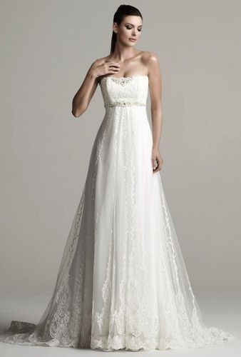 Abiti da sposa - stile impero -7