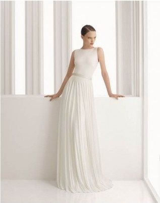 abito da sposa, stile scivolato 20