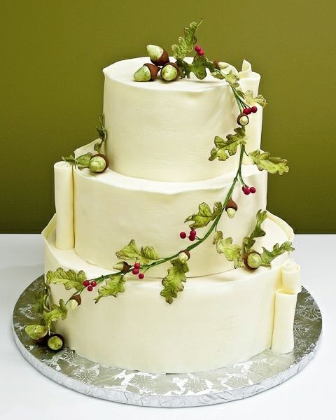 DECORAZIONI NUZIALI MATRIMONIO - invernale/natalizio - torta nuziale 15