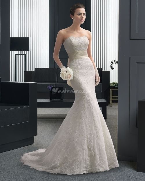 abito da sposa, stile scivolato 22