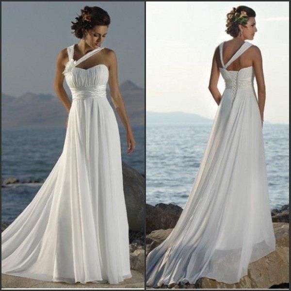 Abito da sposa, stile peplo, greco, divinità 20