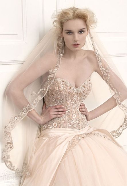 abito da sposa, stile bustier 6