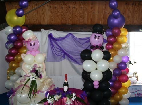 DECORAZIONI NUZIALI MATRIMONIO  palloncini , location interno 3