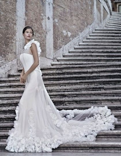 abito da sposa, stile sottoveste 21