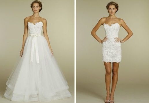 abito da sposa, stile dual dress 15