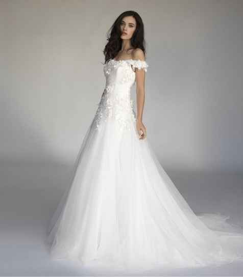 abito da sposa, stile scollo omerale